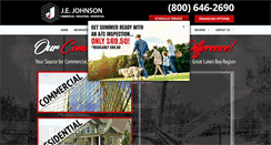 Desktop Screenshot of jejohnson.com