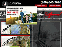 Tablet Screenshot of jejohnson.com